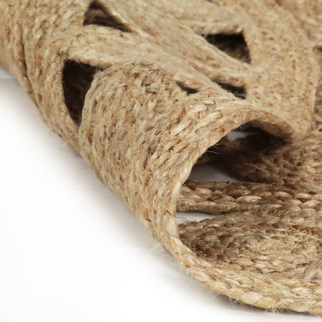 Tapis Fait À La Main Jute Tressée