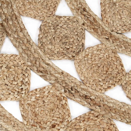 Tapis Fait À La Main Jute Tressée