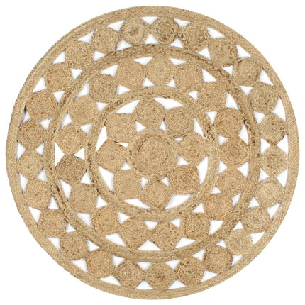 Tapis Fait À La Main Jute Tressée