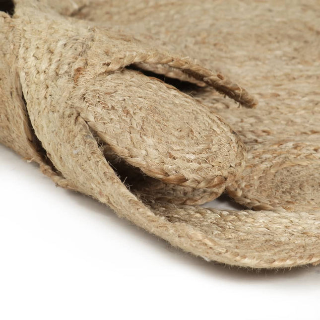 Tapis Fait À La Main Jute Tressée