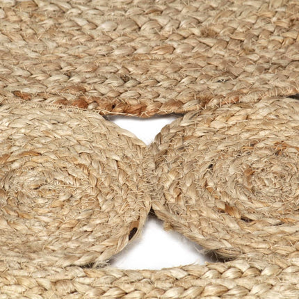 Tapis Fait À La Main Jute Tressée
