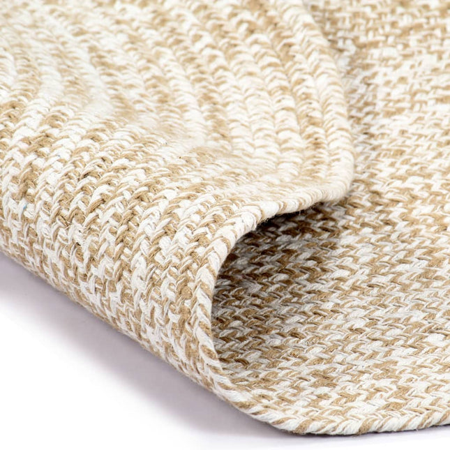 Tapis Fait À La Main Jute Et Naturel