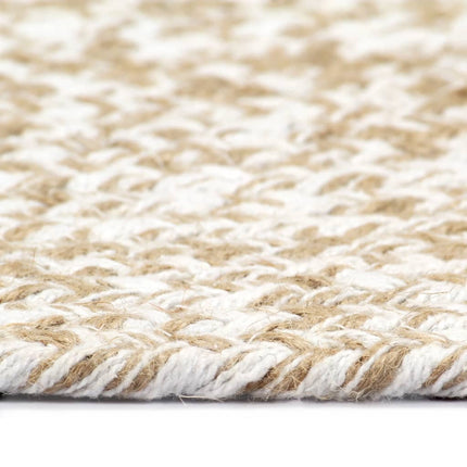 Tapis Fait À La Main Jute Et Naturel