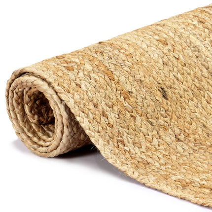 Tapis Fait À La Main Jute Naturel