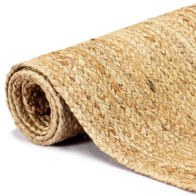 Tapis Fait À La Main Jute Naturel