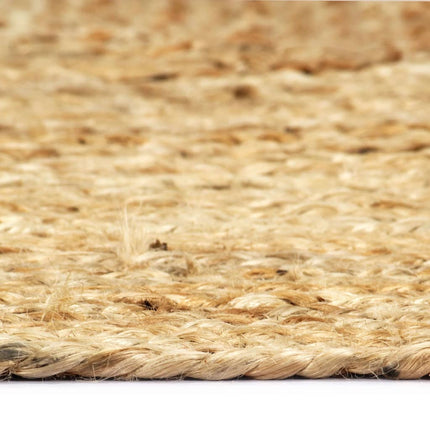 Tapis Fait À La Main Jute Naturel