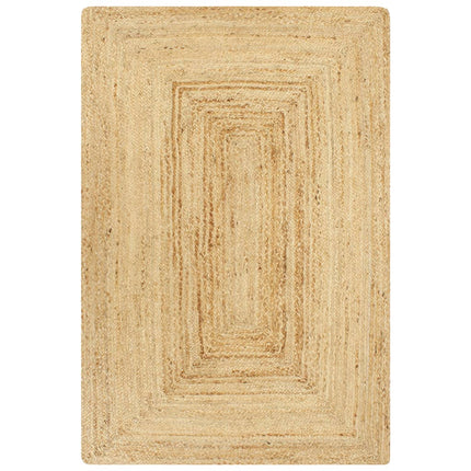 Tapis Fait À La Main Jute Naturel