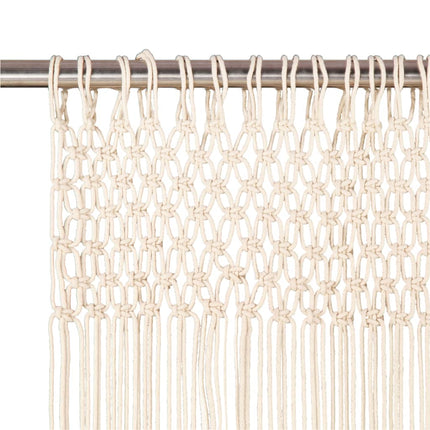 Rideau En Macramé 140X240 Cm Coton