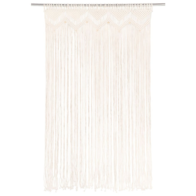 Rideau En Macramé 140X240 Cm Coton