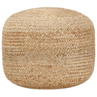 Pouf Fait À La Main Jute