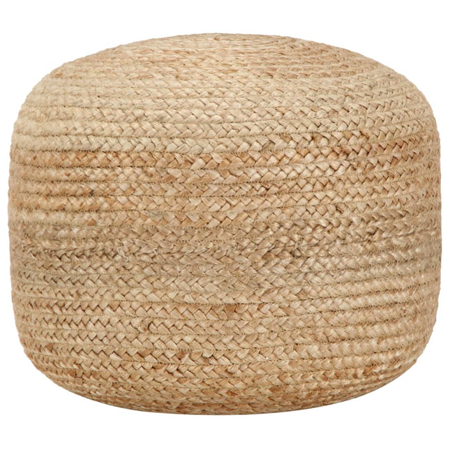 Pouf Fait À La Main Jute