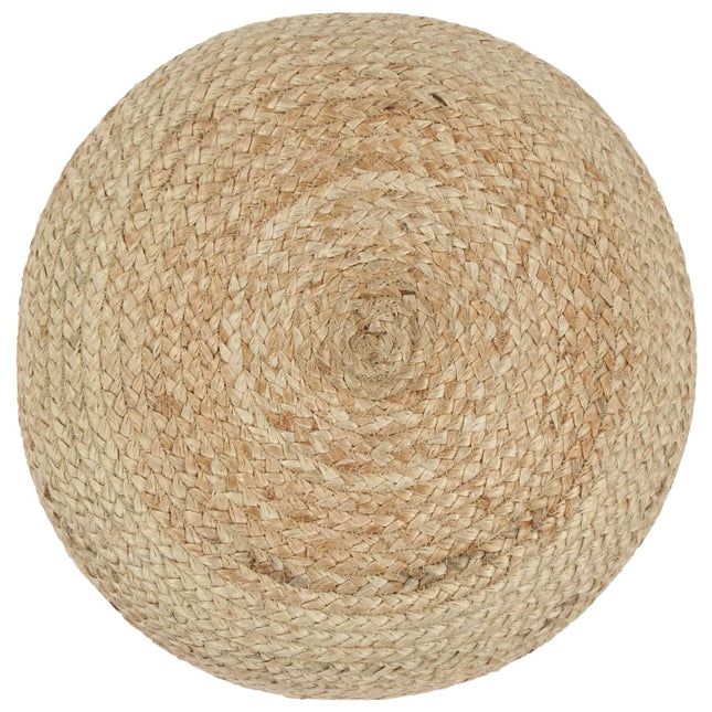 Pouf Fait À La Main Jute