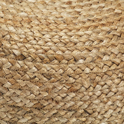 Pouf Fait À La Main Jute