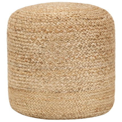 Pouf Fait À La Main Jute