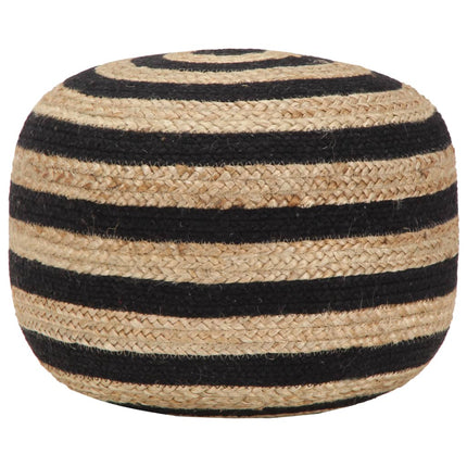 Pouf Fait À La Main Jute