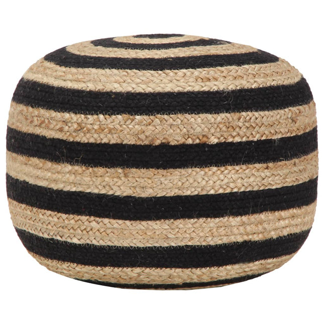 Pouf Fait À La Main Jute