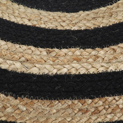 Pouf Fait À La Main Jute