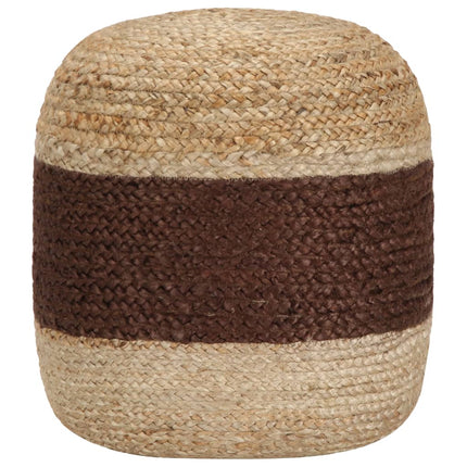Pouf Fait À La Main Jute