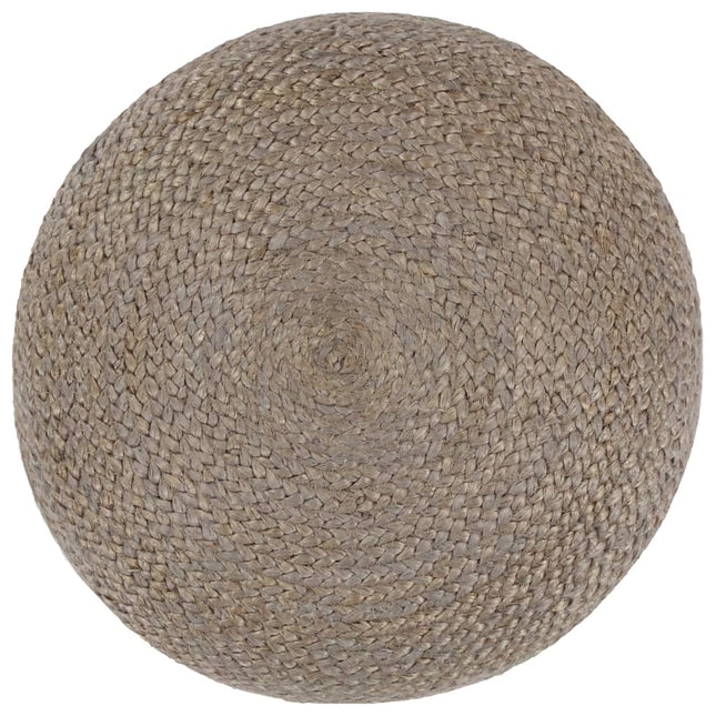 Pouf Fait À La Main 45 X 30 Cm Jute