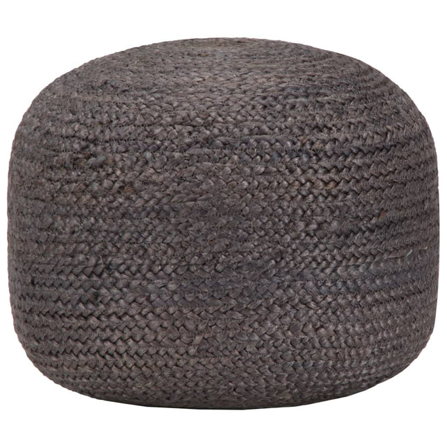Pouf Fait À La Main 45 X 30 Cm Jute