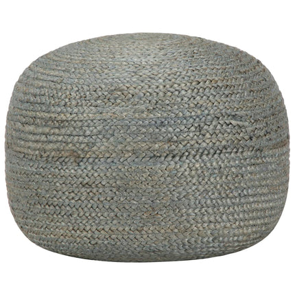 Pouf Fait À La Main 45 X 30 Cm Jute