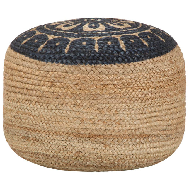 Pouf Fait À La Main 45X30 Cm Jute