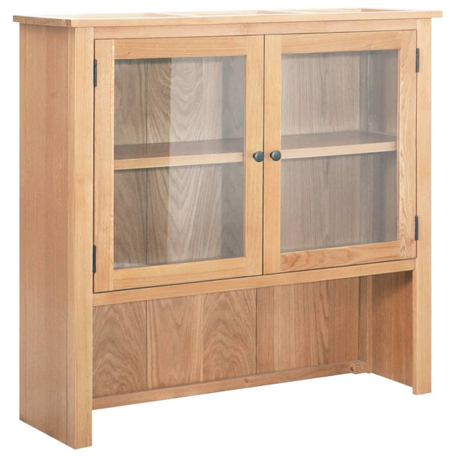 Huche De Pupitre 110X33,5X105 Cm Bois De Chêne Massif