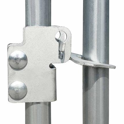 Poulailler 2 X 1 X 1,5 M Acier Galvanisé