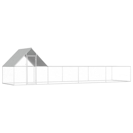Poulailler 2 X 1 X 1,5 M Acier Galvanisé