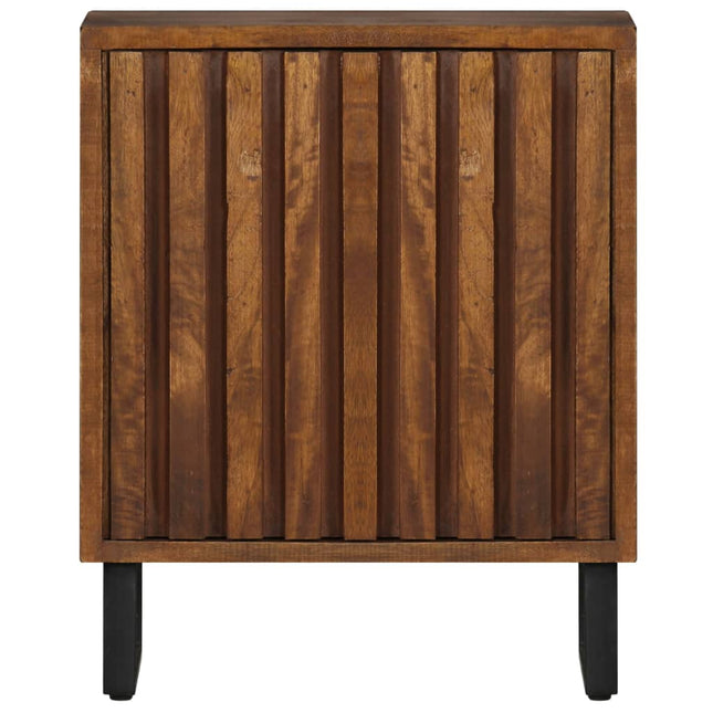 Table De Chevet 40X30X50 Cm Bois De Manguier Massif