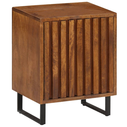 Table De Chevet 40X30X50 Cm Bois De Manguier Massif