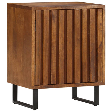 Table De Chevet 40X30X50 Cm Bois De Manguier Massif
