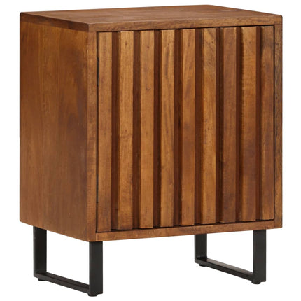 Table De Chevet 40X30X50 Cm Bois De Manguier Massif