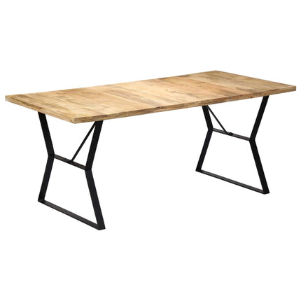 Table À Manger Bois De Manguier Massif
