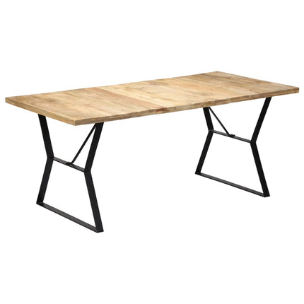 Table À Manger Bois De Manguier Massif