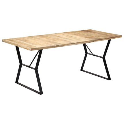 Table À Manger Bois De Manguier Massif