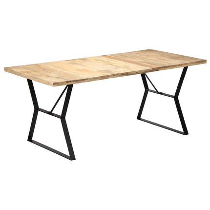 Table À Manger Bois De Manguier Massif