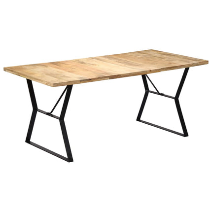 Table À Manger Bois De Manguier Massif