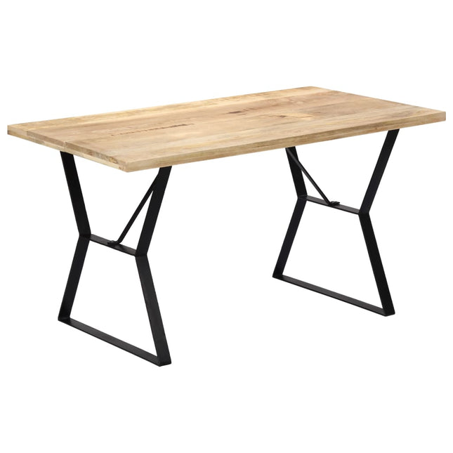 Table À Manger Bois De Manguier Massif