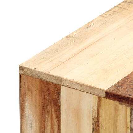 Meuble Tv 100X30X33 Cm Bois De Récupération Massif