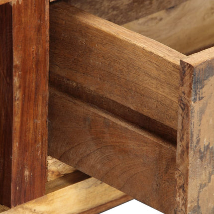 Meuble Tv 100X30X33 Cm Bois De Récupération Massif