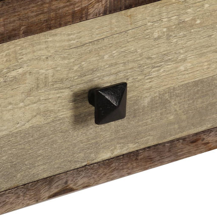 Meuble Tv 118X30X40 Cm Bois De Manguier Massif