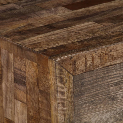 Meuble Tv 118X30X40 Cm Bois De Manguier Massif
