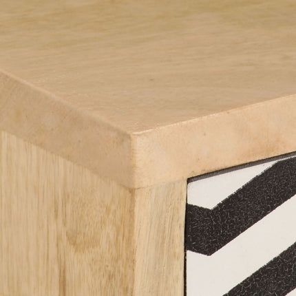 Meuble Tv 120X30X40 Cm Bois Massif De Manguier