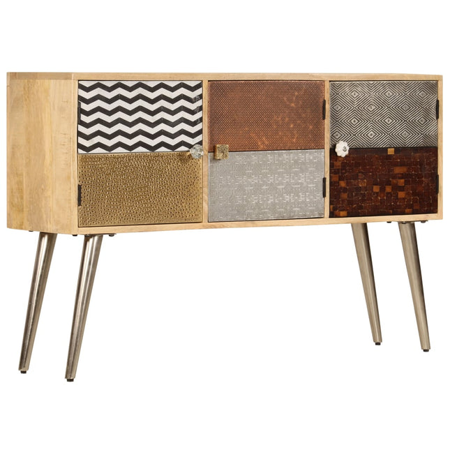 Buffet 120X30X75 Cm Bois De Manguier Massif
