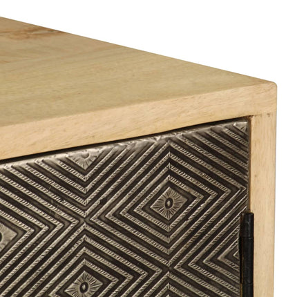 Buffet 120X30X75 Cm Bois De Manguier Massif