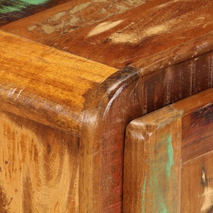 Table De Chevet 50 X 30 X 50 Cm Bois De Récupération Massif