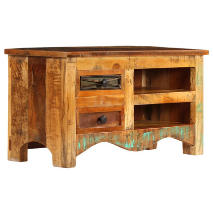 Meuble Tv 80X30X40 Cm Bois De Récupération Massif