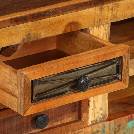 Meuble Tv 80X30X40 Cm Bois De Récupération Massif
