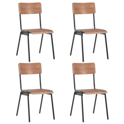 Chaises À Manger Lot De 6 Contreplaqué